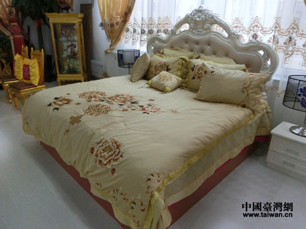 渤海靺鞨繡作品(中國臺灣網 王文英 攝) 渤海靺鞨繡作品(中國臺灣網 王文英 攝)