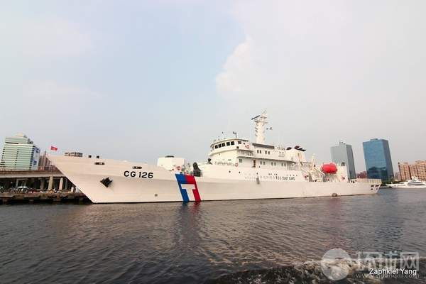 資料圖:臺灣海巡署的臺南號執法船。