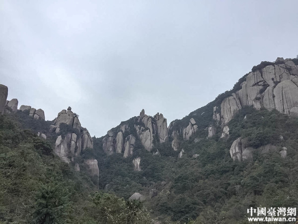 海上仙都太姥山。(中國臺灣網記者 劉瑩 攝) 海上仙都太姥山。(中國臺灣網記者 劉瑩 攝)